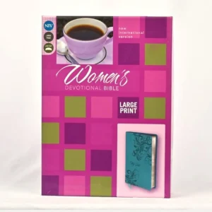 NIV Women’s Devotional Bible, Large Print, Leathersoft, Teal