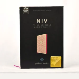 NIV Thinline Bible, Large Print, Bonded Leather
