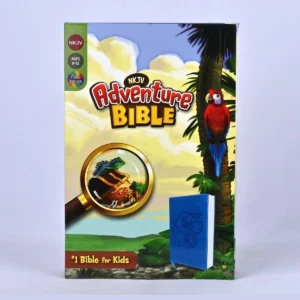 NKJV Adventure Bible — Full Color, Ocean Blue Leathersoft