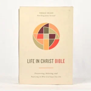 Life in Christ Bible – Cream Leathersoft, Red Letter, Comfort Print