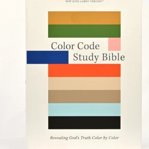 NKJV Color Code Study Bible: Revealing God's Truth Color by Color, hardcover, Red Letter