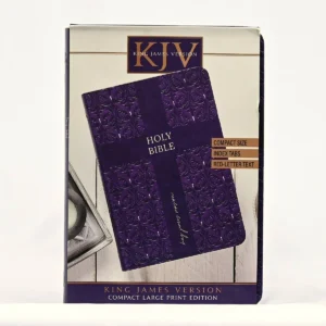 KJV Holy Bible Compact Amethyst