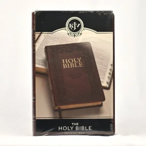 KJV Deluxe Bible-Medium Brown, Thump Index