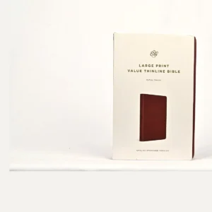 ESV Large Print Value Thinline Bible – TruTone, Chestnut