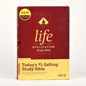 NIV Life Application Study Bible, Third Edition – Red Letter, Hardcover