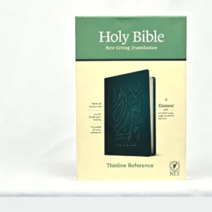 NLT Thinline Reference Bible, Filament-Enabled Edition, Leatherlike, Teal