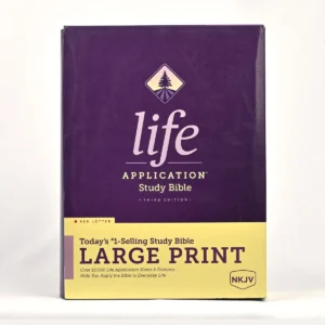 NKJV Life Application Study Bible, Third Edition, Large print, Hardcover