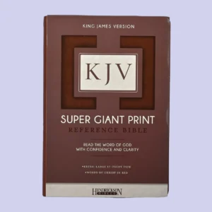 KJV Super Giant Print Reference Bible