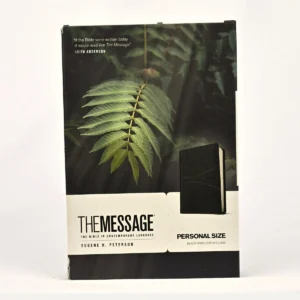 The Message Bible — Personal Size, Black Imitation Leather