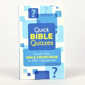 Quick Bible Quizzes: Prove Your Bible Knowledge in 300 Categories