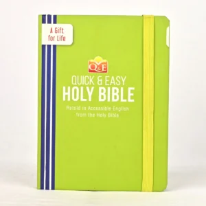 Quick & Easy Holy Bible - Retold in Accessible English (Green Hardcover)