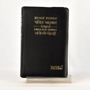 Hindi–English Diglot Bible – Regular Size, Black