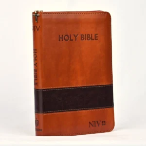 NIV Bible Medium, Expresso/Chocolate, Zip