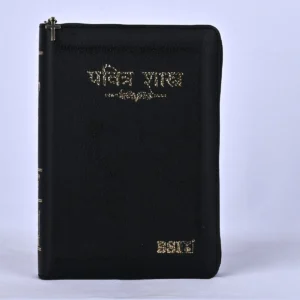 Marathi (R.V.) Bible Compact – Black Vinyl Zip with Thumb Index - BSI