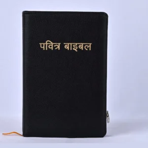 Holy Bible (Hindi) Regular size Black Zipper