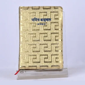 Holy bible (Hindi) - Compact Zip Index - Golden Edge