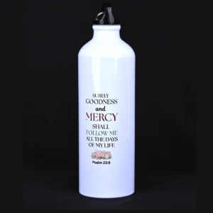 Bible Verse Sipper Bottle 750 ml – Ps 23:6 & James 1:17