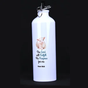 Bible Verse Sipper Bottle 750 ml – Ps 138:8 & Jer 1:5