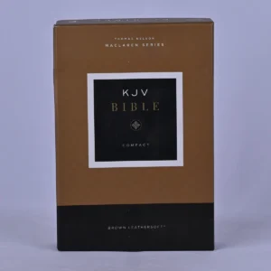 KJV Compact Bible, MacLaren Series, Brown Leathersoft, Comfort Print