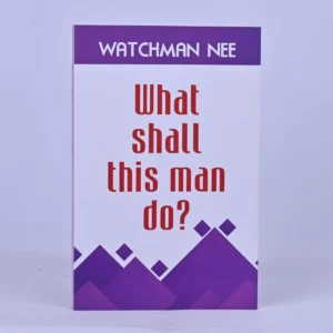 What Shall This Man Do?