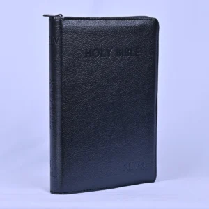 NIV Holy Bible Medium, Black, Zip