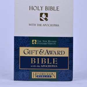 Gift & Award Bible — NRSV with Apocrypha (white)