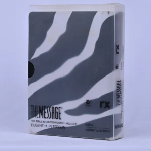 The Message Remix 2.0 — Zebra, Black Letter Edition