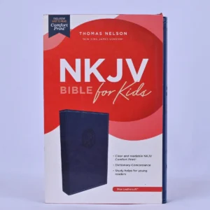 NKJV Holy Bible for Kids — Leathersoft, Blue, Comfort Print
