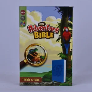 NKJV Adventure Bible — Full Color, Ocean Blue Leathersoft