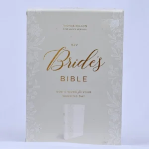 KJV Bride's Bible - Leathersoft, whitye, red Letter, comfort Print