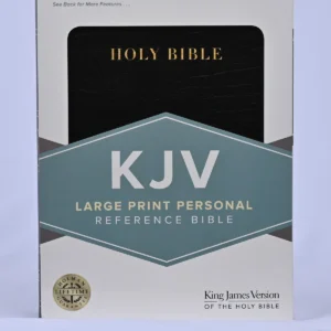 KJV Large Print Personal Reference Bible-Black