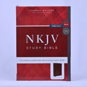 NKJV Study Bible, Leathersoft Brown, Comfort Print, The Complete Resource for studying God's Word.