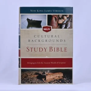 NKJV Cultural Background Study Bible, Hardcover, Red Letter Edition.