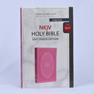 NKJV Holy Bible, Soft Touch Edition, Leathersoft, Pink, Comfort Print