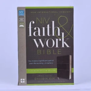 NIV Faith and Work Bible, Leathersoft, Gray