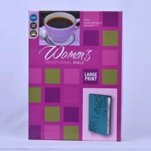 NIV Women’s Devotional Bible, Large Print, Leathersoft, Teal