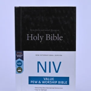 NIV, Value Pew and Worship Bible, Hardcover, Black