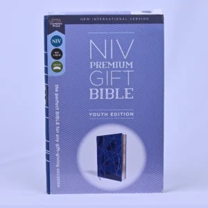 NIV Premium Gift Bible, Youth Edition, Leathersoft, Blue, Red Letter, Comfort Print