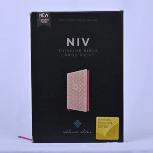 NIV Thinline Bible, Large Print, Bonded Leather