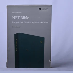 NET Bible, Large Print Thinline Reference, Teal Leathersoft, Comfort Print