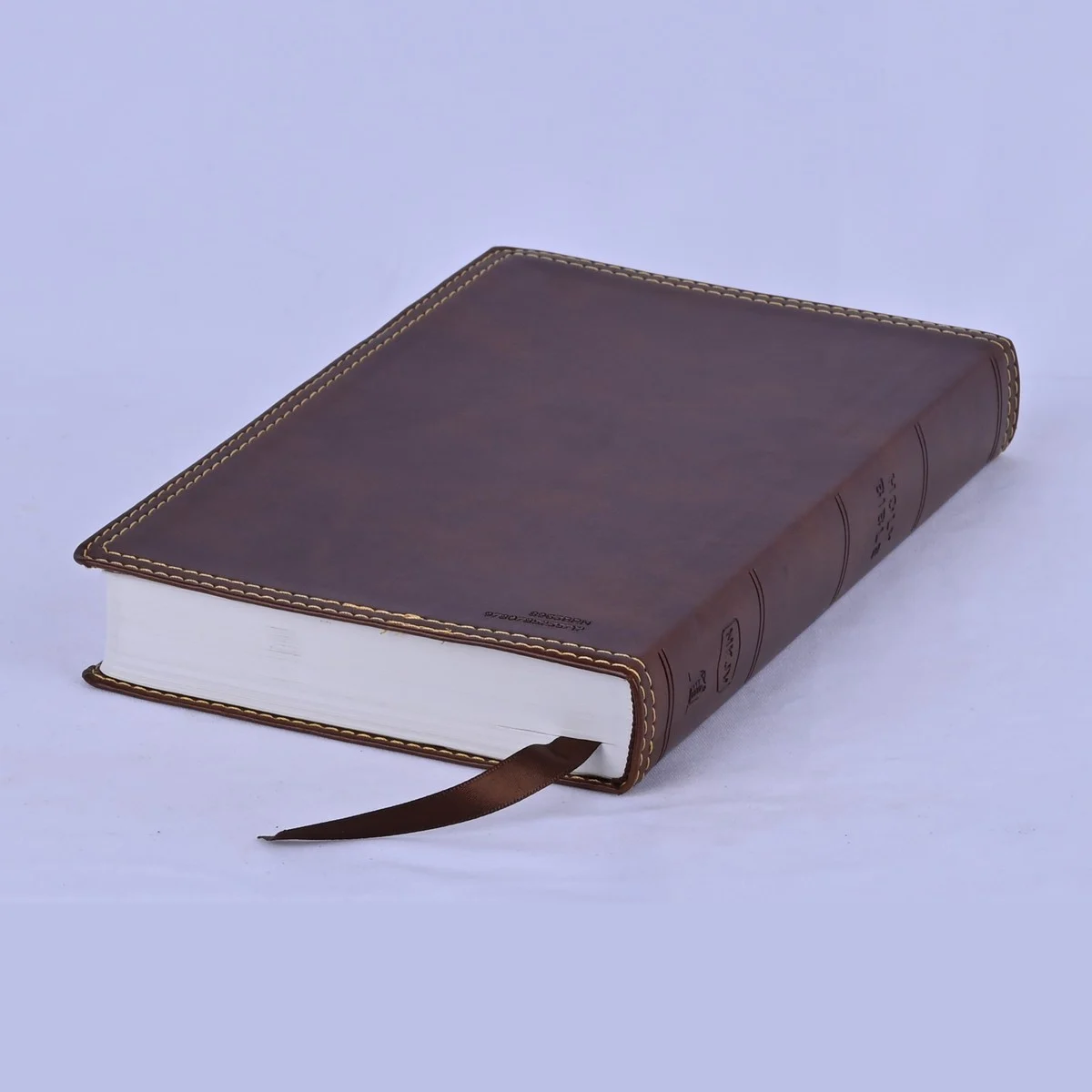 NKJV Holy Bible for Kids, Leathersoft, Brown, Comfort Print