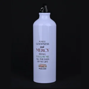 Bible Verse Sipper Bottle 750 ml – Ps 23:6 & James 1:17
