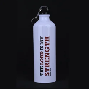 Bible Verse Sipper Bottle 750 ml – Ps 118:14 & 2Cor 12:9