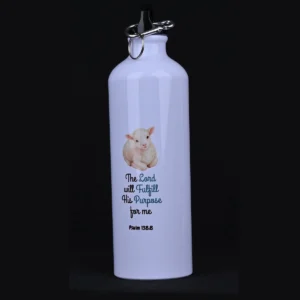 Bible Verse Sipper Bottle 750 ml – Ps 138:8 & Jer 1:5