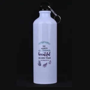 Bible Verse Sipper Bottle 750 ml – Eccl 3:11 & Isa 41:10