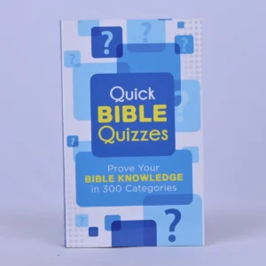 Quick Bible Quizzes: Prove Your Bible Knowledge in 300 Categories